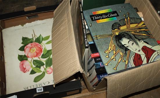 Books on Japanese Art & others (2 boxes)